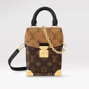 Louis Vuitton Monogram & Monogram Reverse coated Canvas Camera Box Bag